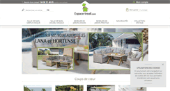 Desktop Screenshot of espace-insell.com